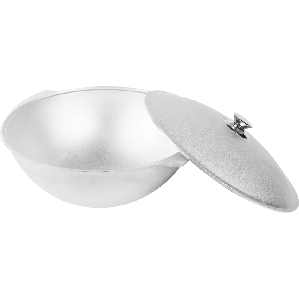 Казан алюминиевый с крышкой Союзгриль 8 л Santreyd STLM-2001041 - Вид №1