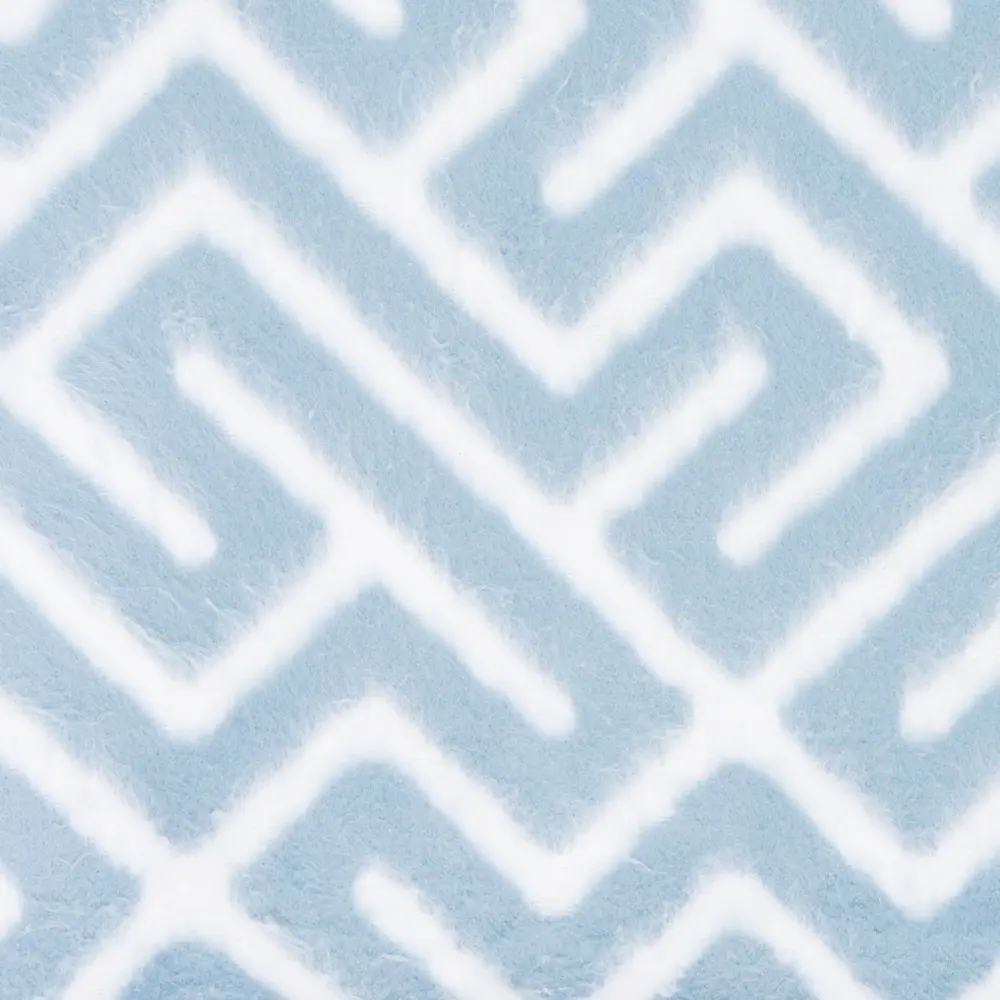 Одеяло, байка, 150х200 см, цвет серый/синий Santreyd STLM-2165219 - Вид №1