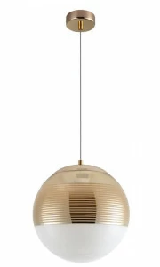 Подвесной светильник Crystal Lux Optima SP1 Gold D300 CRYSTAL LUX OPTIMA 223331 Золотой