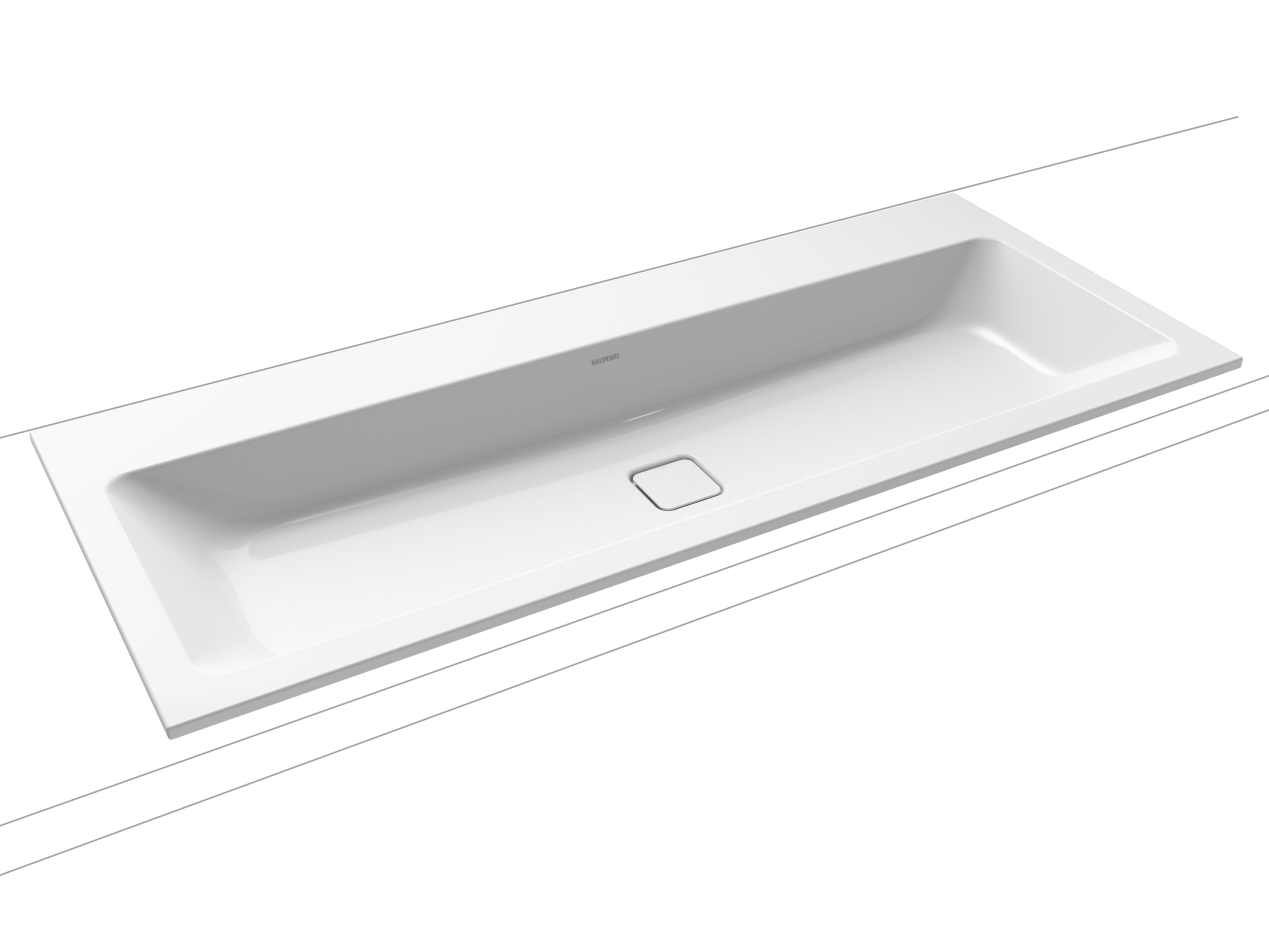 Встраиваемый умывальник с двойным покрытием из эмалированной стали KALDEWEI конус ARCH-00057762 - Вид №2