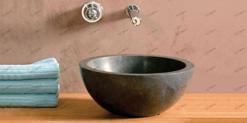 ZEN002 Накладная раковина на столешницу  овальная BATi BALi 