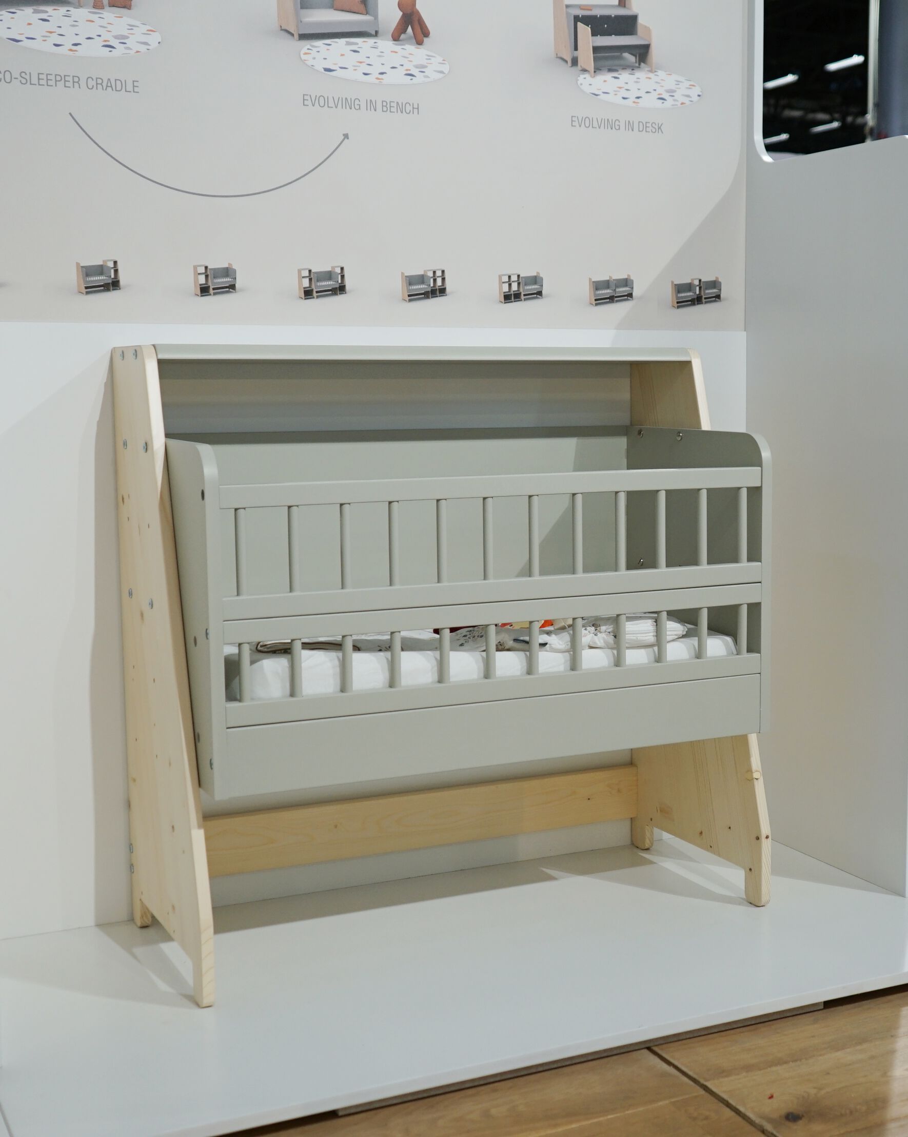 Лакированная деревянная кровать для сна Mathy by Bols ASYMETRY ARCH-00052185 - Вид №11