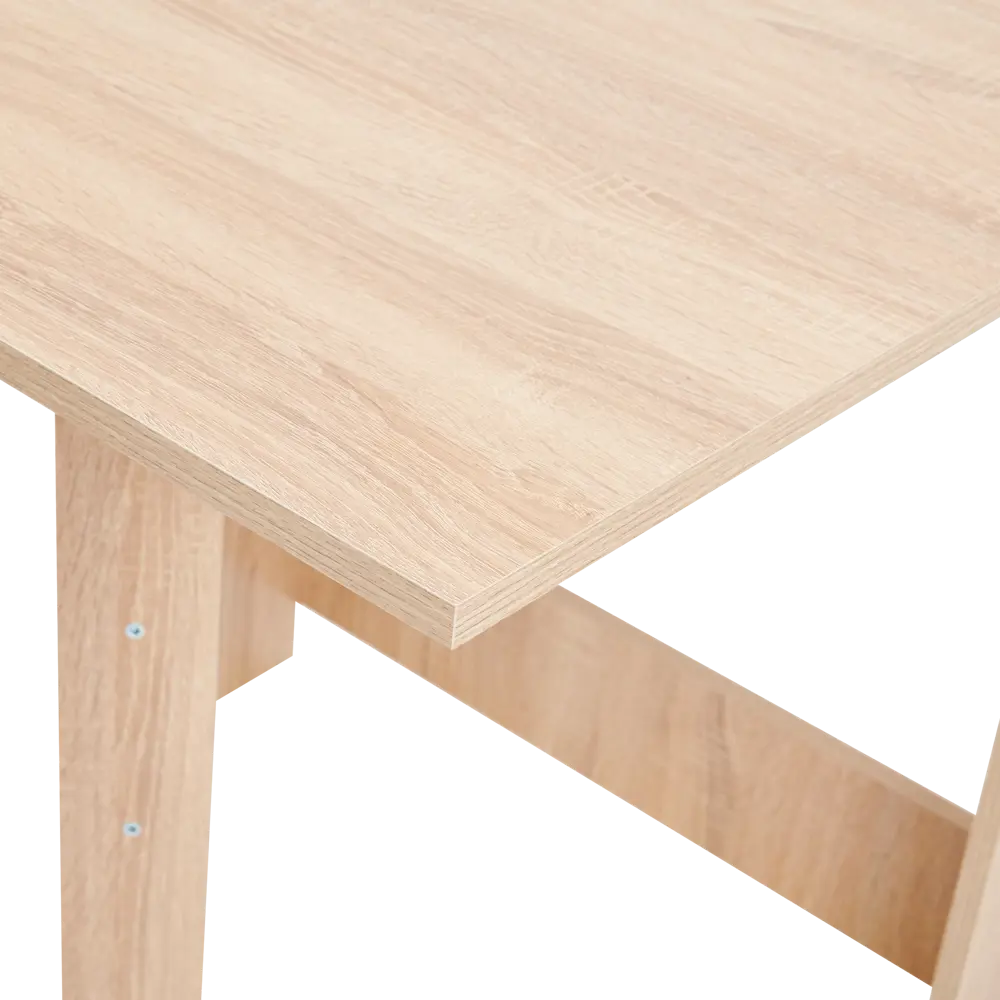 Стол-книжка раскладной 23.2-163x80x75 см прямоугольный ДСП цвет сонома Santreyd STLM-2021999 - Вид №8