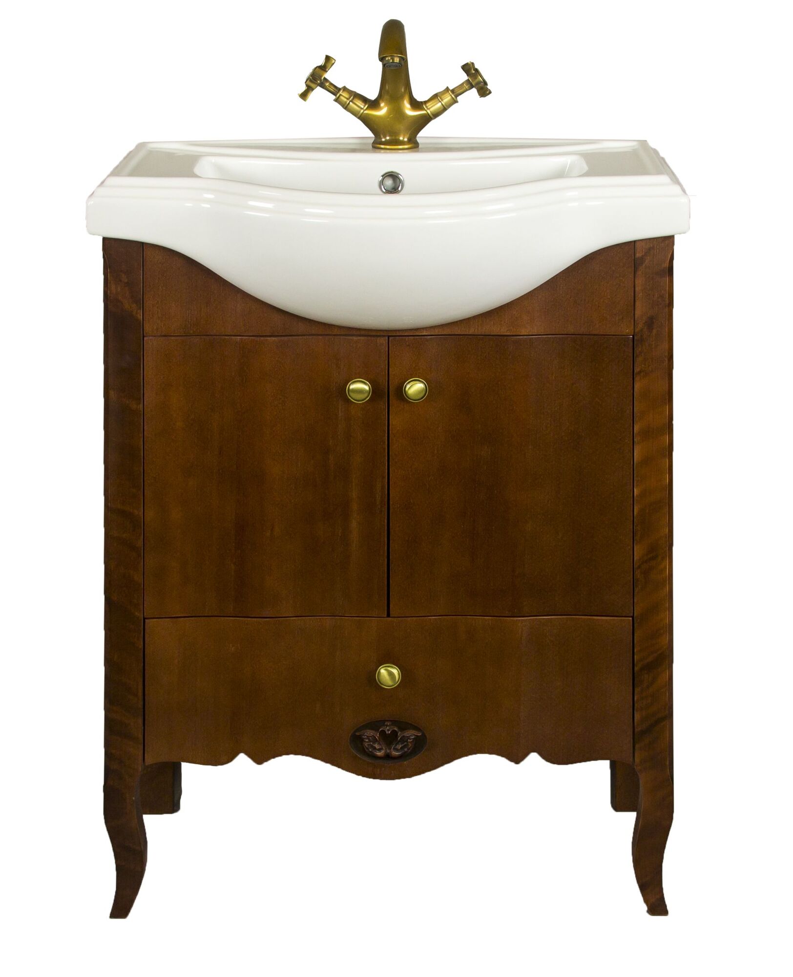 Тумба PERLA 65 арт. TS765-KO Красный Орех Tessoro TS765KO - Вид №1