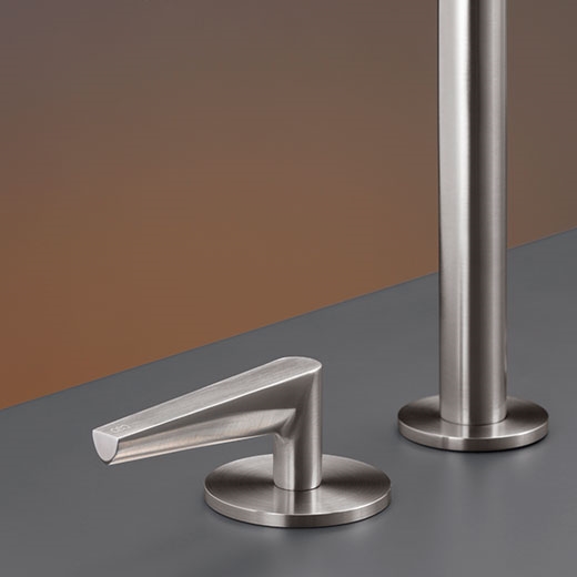 два отверстие прогрессирующий смеситель с поворотным носиком H. 235 мм  FLG02 CEADESIGN  - Вид №2