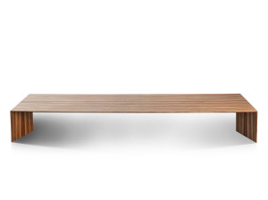 Прямоугольный журнальный столик из МДФ