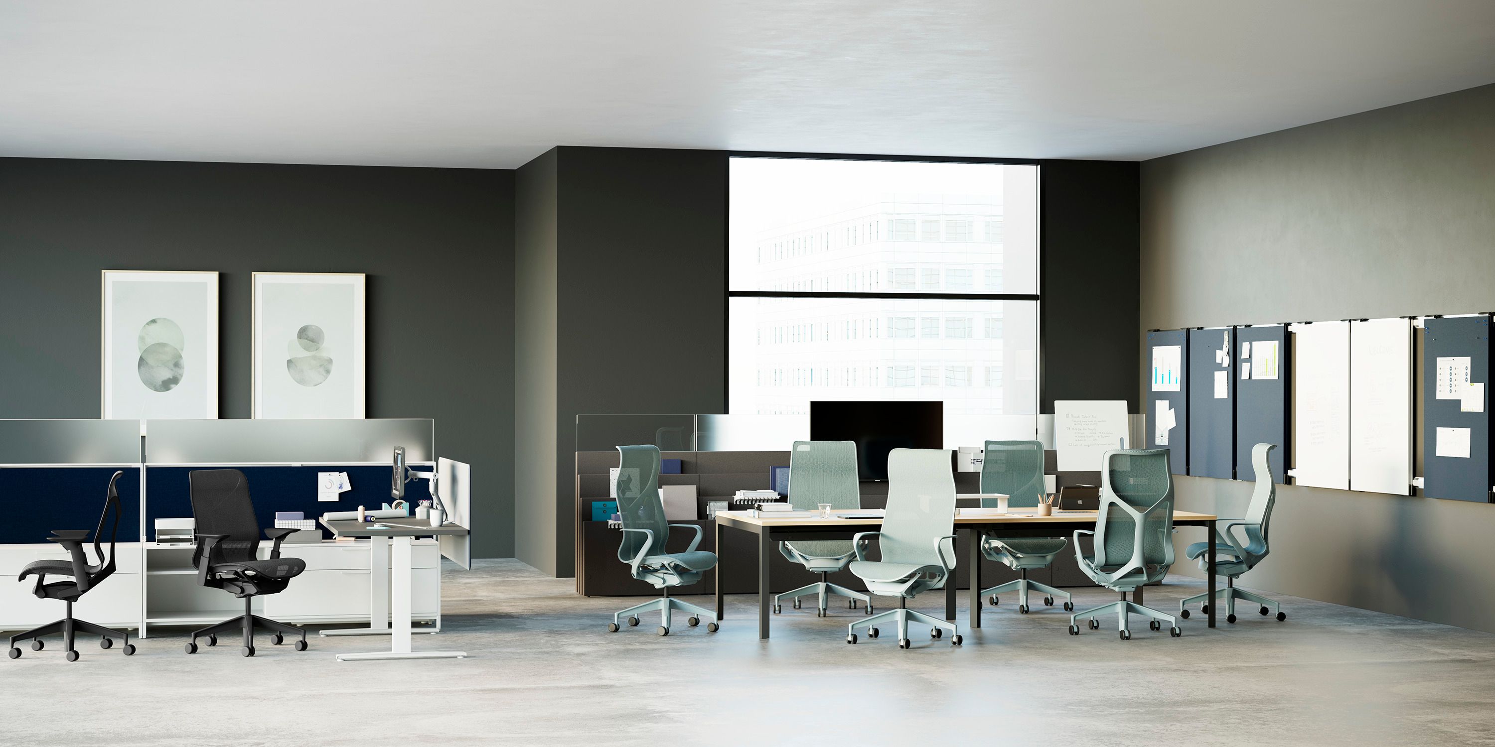 Эргономичный операционный офисный стул Herman Miller Cosm ARCH-00133299 - Вид №13