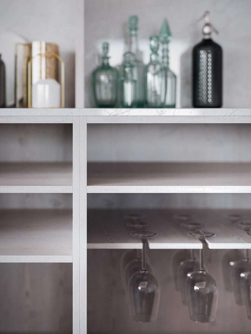 GD Arredamenti Модульная кухня из лиственницы с островом Velvet sun-id-1419497 - Вид №4