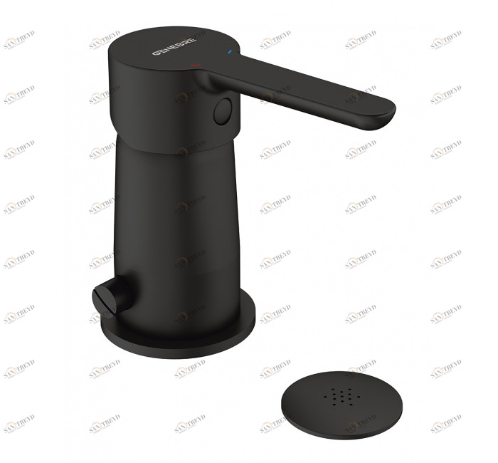 GENEBRE 65142 19 41 66 Смеситель для биде, однорычажный, с переключателем 