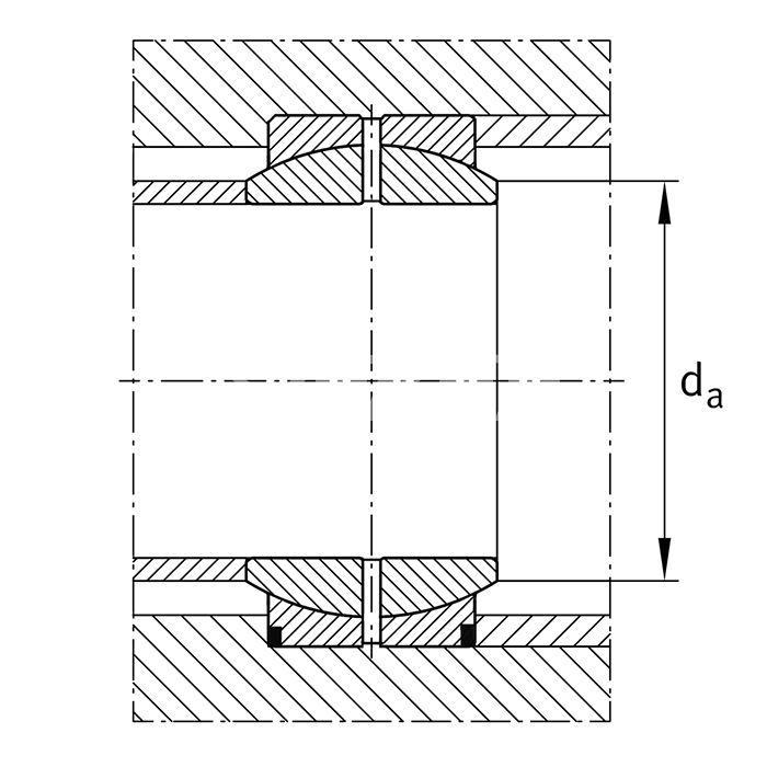 IS1845 Подшипник GEEW25ES ISKRA  - Вид №2