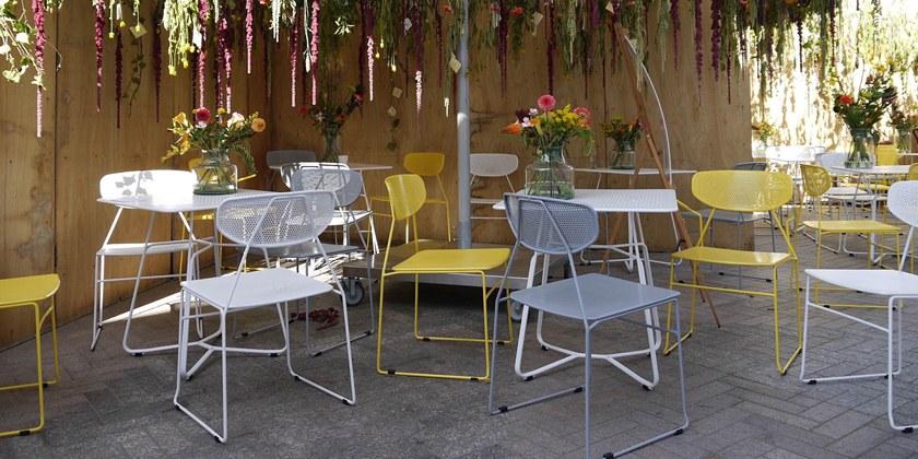 Deadgood Стул стальной штабелируемый с открытой спинкой Naked N1 - Вид №9