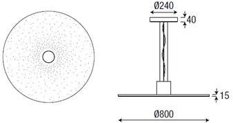 Olev Светодиодная подвесная лампа  9110  - Вид №3