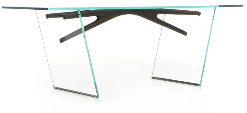 ENNE Прямоугольный стеклянный стол sun-id-1379506 - Вид №1