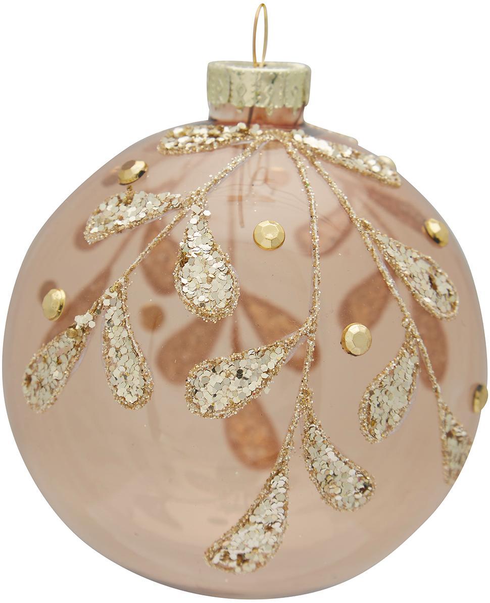 Новогодний шар Elouise sparkling gold Greengate XMABALGELO8906