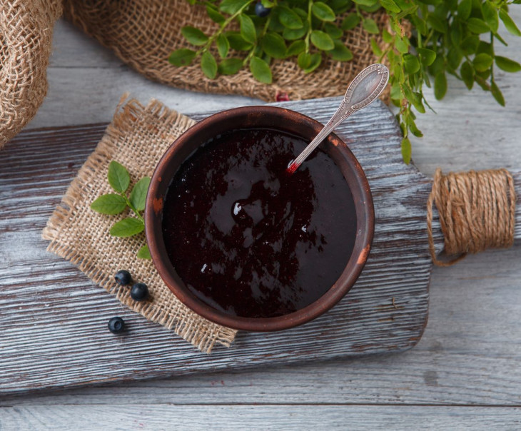 3304 Черника, перетертая с медом Вкусляндия  - Вид №1