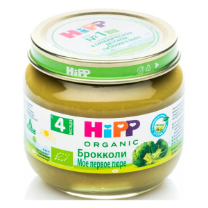 Пюре Брокколи с 4 месяцев мое первое пюре HiPP 80 г