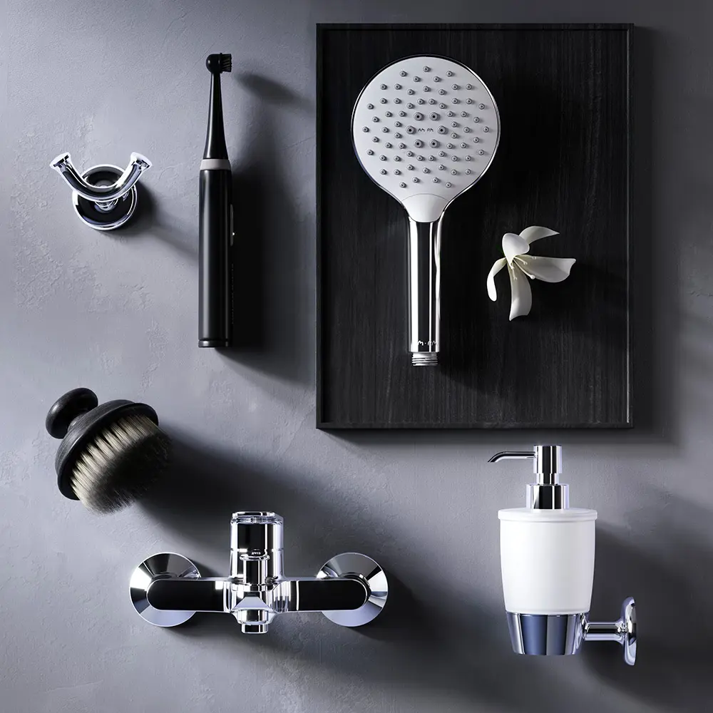 Смеситель для ванны AM.PM Force однорычажный на ванну цвет хром STLM-2188724 - Вид №8