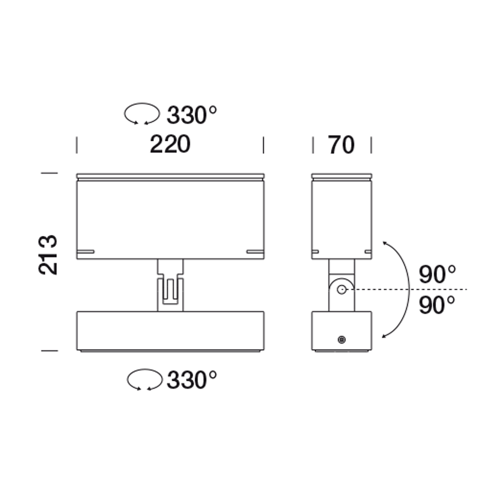 8820617 Проектор Platek TARGET LARGE Proiettore  TARGET LARGE Floodlight - 16 LED 3000K Elliptical  - Вид №6