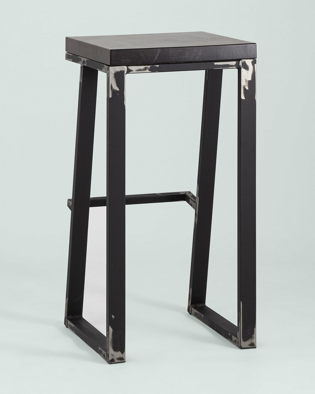 Полубарный стул коричневый с деревянным сиденьем "Терракс" STOOL GROUP  00-3945994 Коричневый  - Вид №4