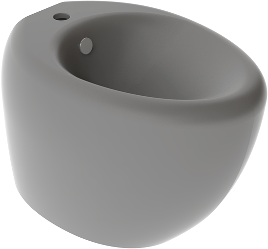 TOBI0120 Напольное биде приставное GSG CERAMIC TOUCH