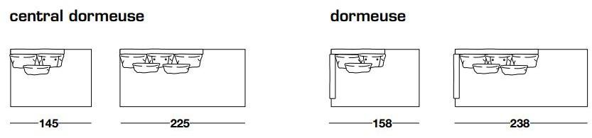 Frigerio Salotti Мягкая кушетка из кожи Kimono sun-id-1348090 - Вид №2