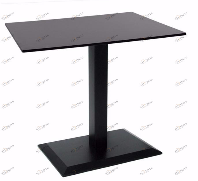 Vela Arredamenti Прямоугольный чугунный стол по контракту Isola Isola-64