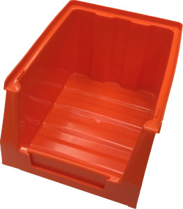 Lot-2-2 Лоток для инструментов (225х155х128) оранжевый Цветочная коллекция
