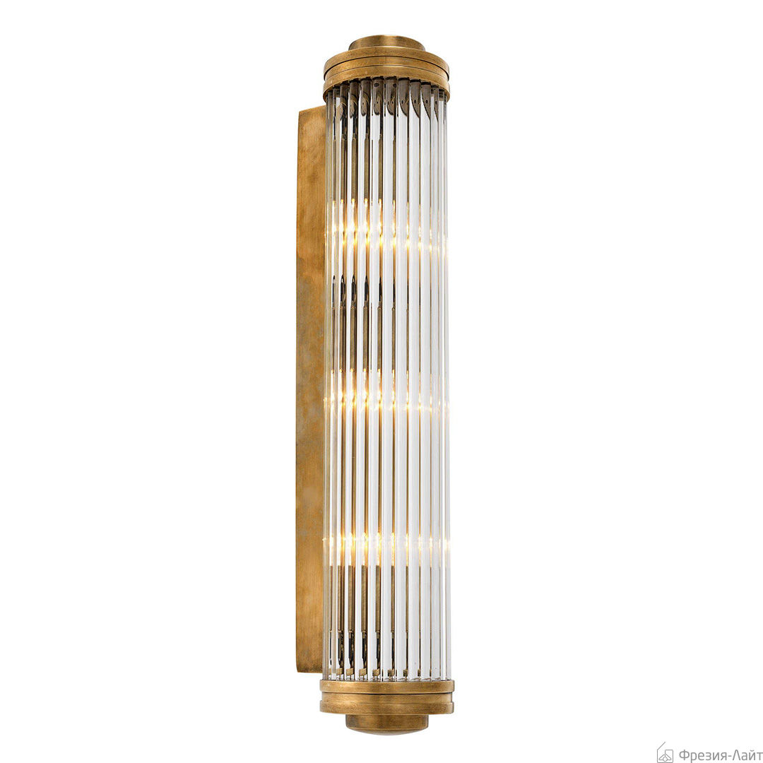 Eichholtz 112420 vintage brass finish clear бра 118228