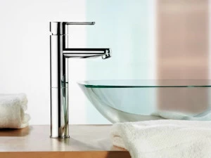 Rubinetterie Mariani Смеситель для раковины, однорычажный, сливной Noir 397-no