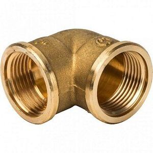 Угольник ВР 1" латунь STOUT