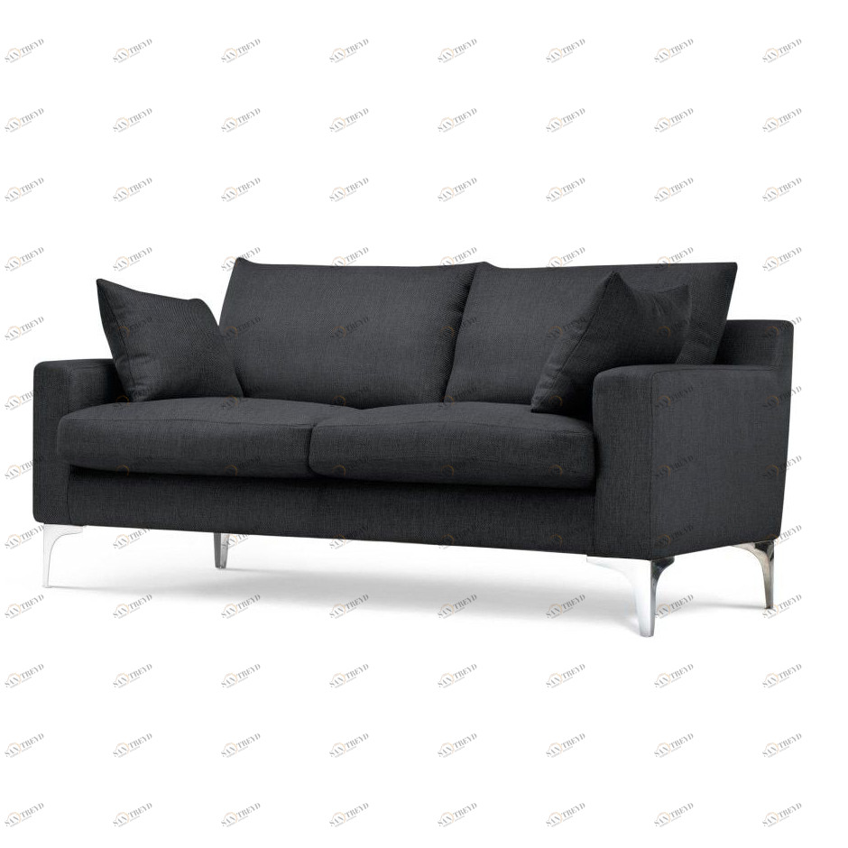 Диван Collar прямой черный ICON DESIGNE ДИЗАЙНЕРСКИЕ 178079 Черный 