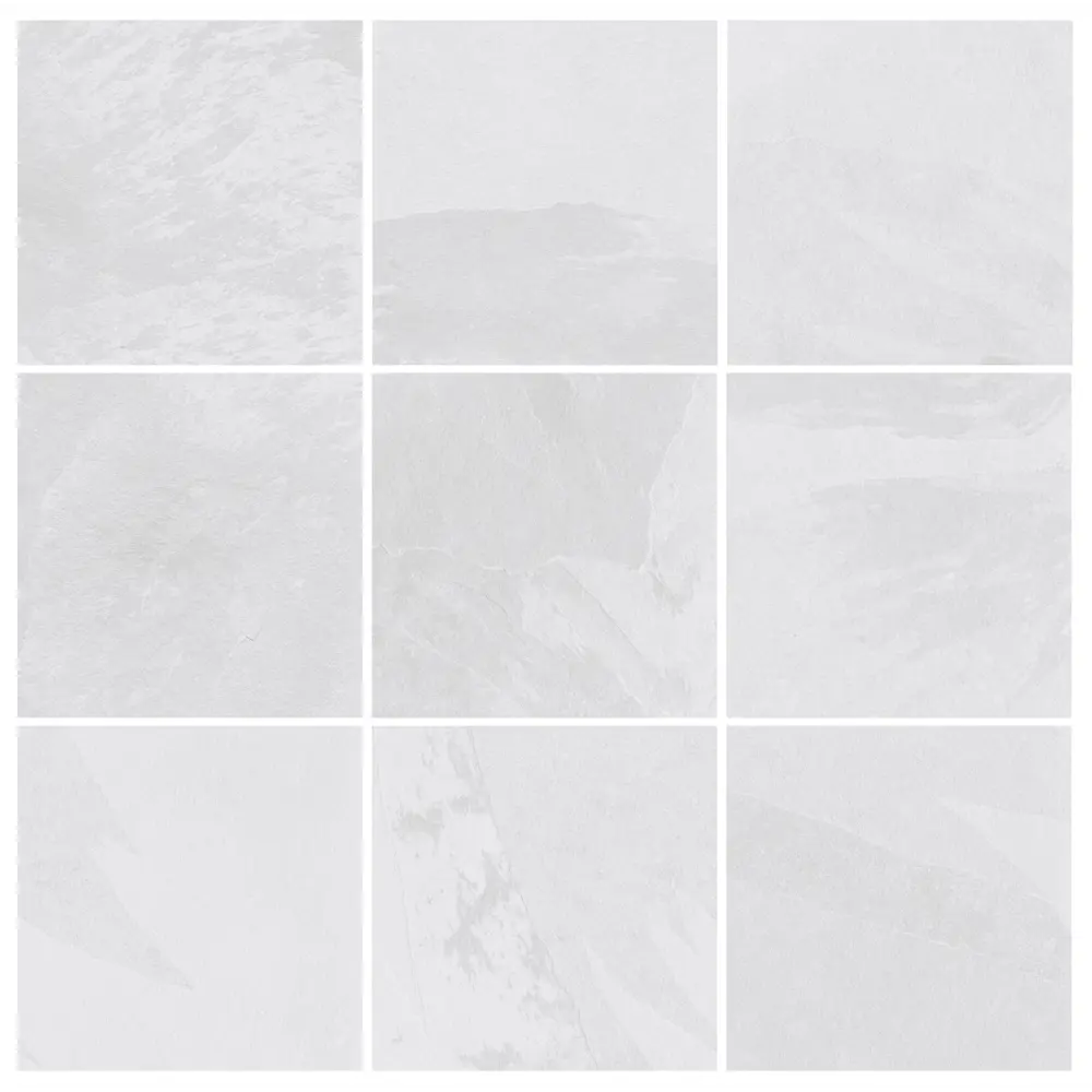 Керамогранит Incolor Rockstone BiancoMatt 60x60 см 1.44 м² матовый цвет светло-серый Rizzi 60x60 STLM-2202943 - Вид №2