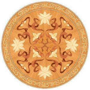 Художественный паркет Da Vinci Розетка 26-174 Дуб Селект (Гладкая) х1000диаметр мм.