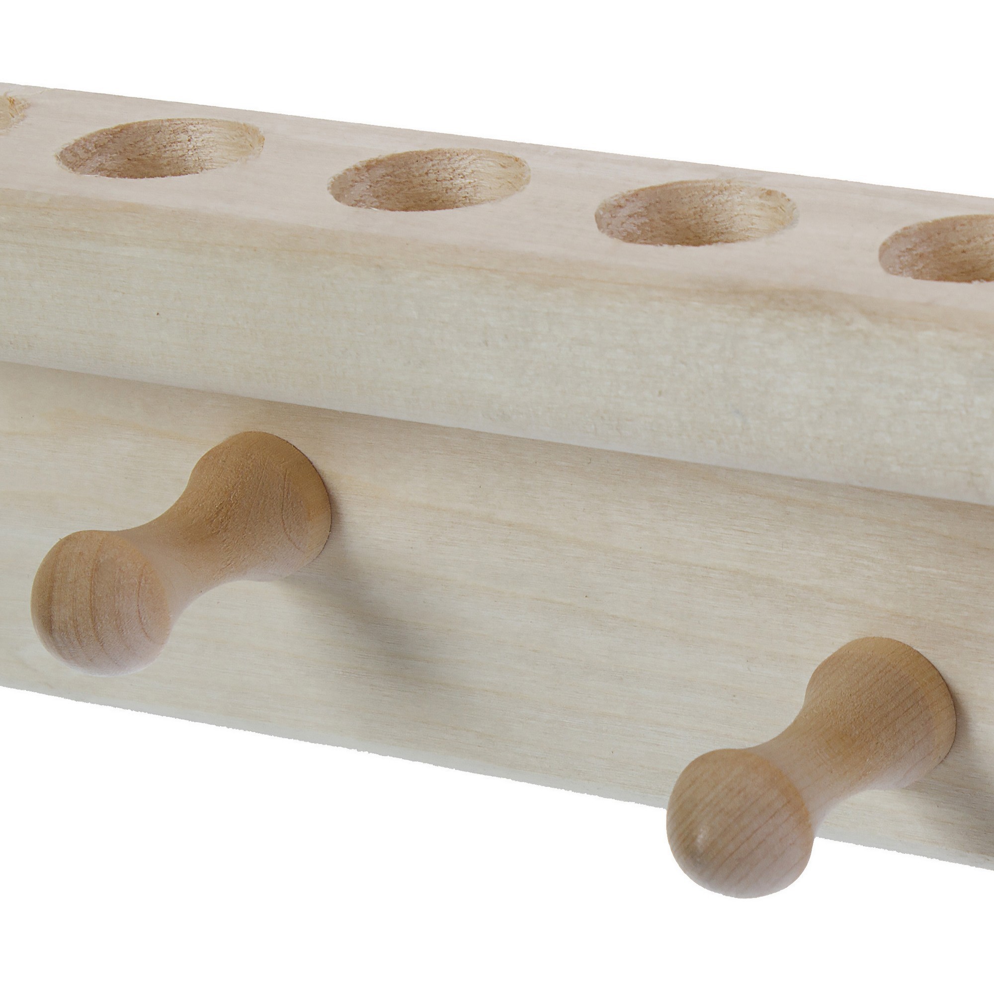 Santreyd Полка для аромамасел с крючками - деревянная подставка для бани 18850775 STLM-0013203 - Вид №2