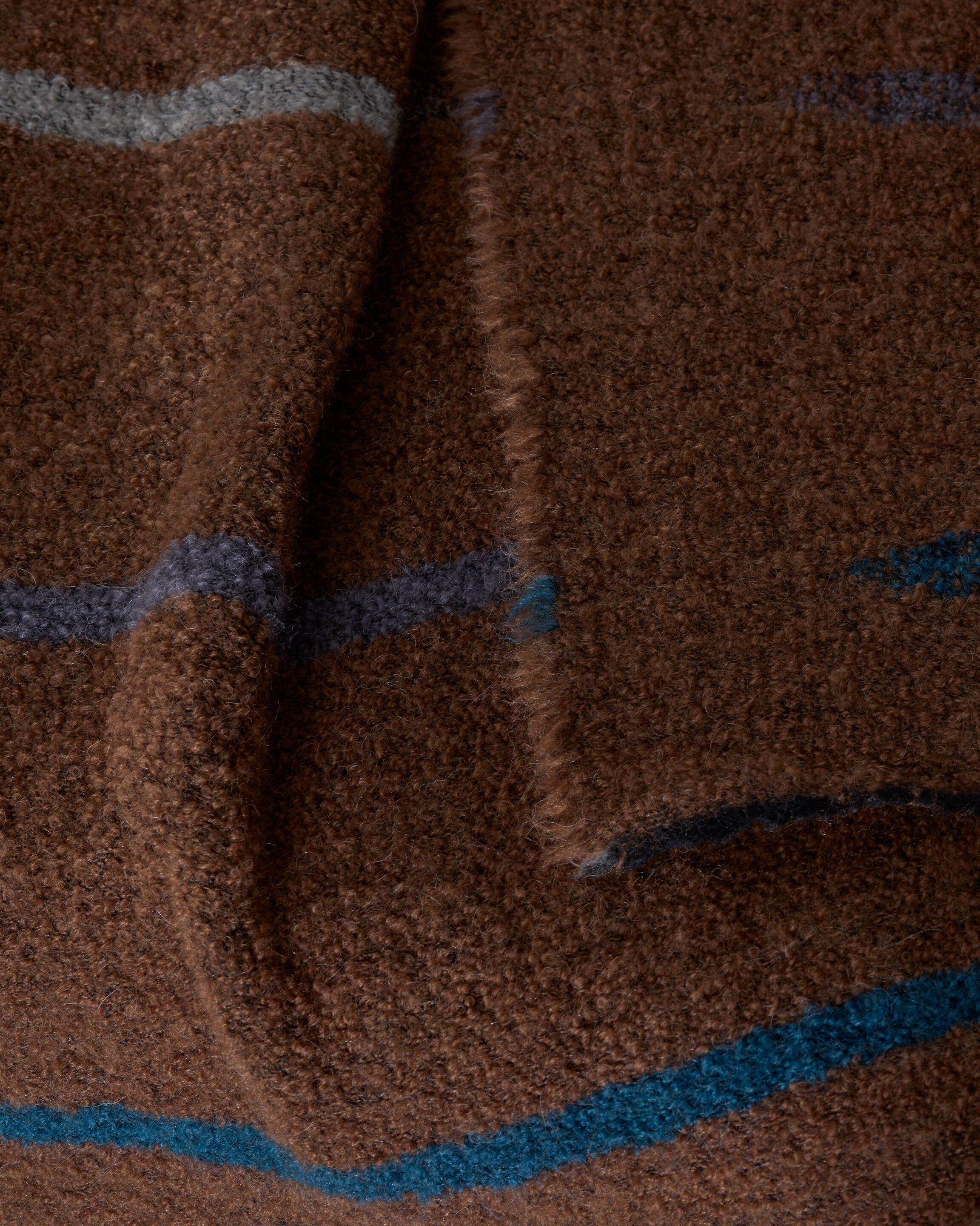 Полосатый жаккард плед ткань Society Limonta SCIA ARCH-00016598 - Вид №2