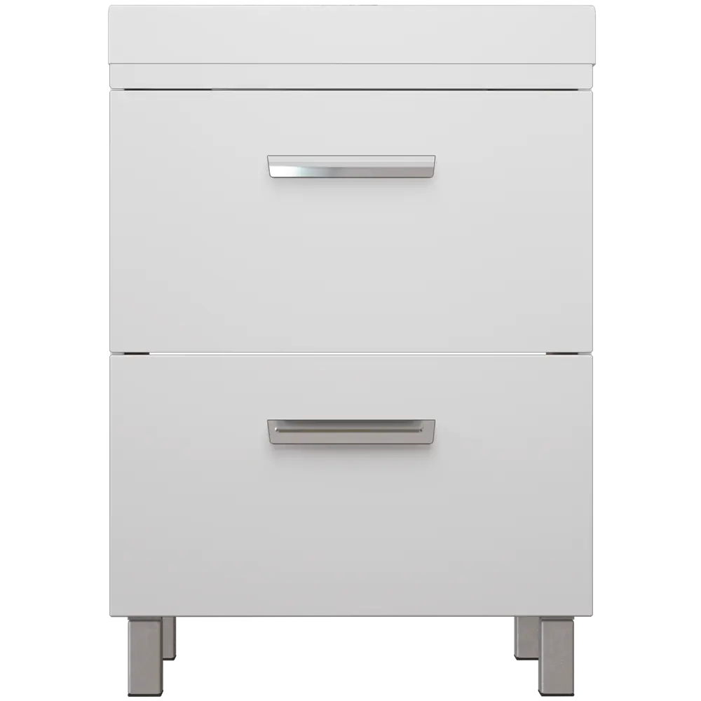 Тумба под раковину напольная Hilton 60 см цвет белый VIGO STLM-2130207