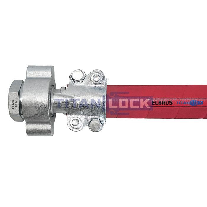 2in, Рукав для пара «ELBRUS», внутр. диам. 51мм, 18bar, + 210 град, TL050EL TITAN LOCK  - Вид №1