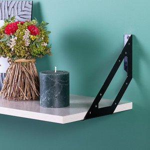 Кронштейн  Даймонд, 180x180x25 мм, черный LJPS0125 Public Steel Россия