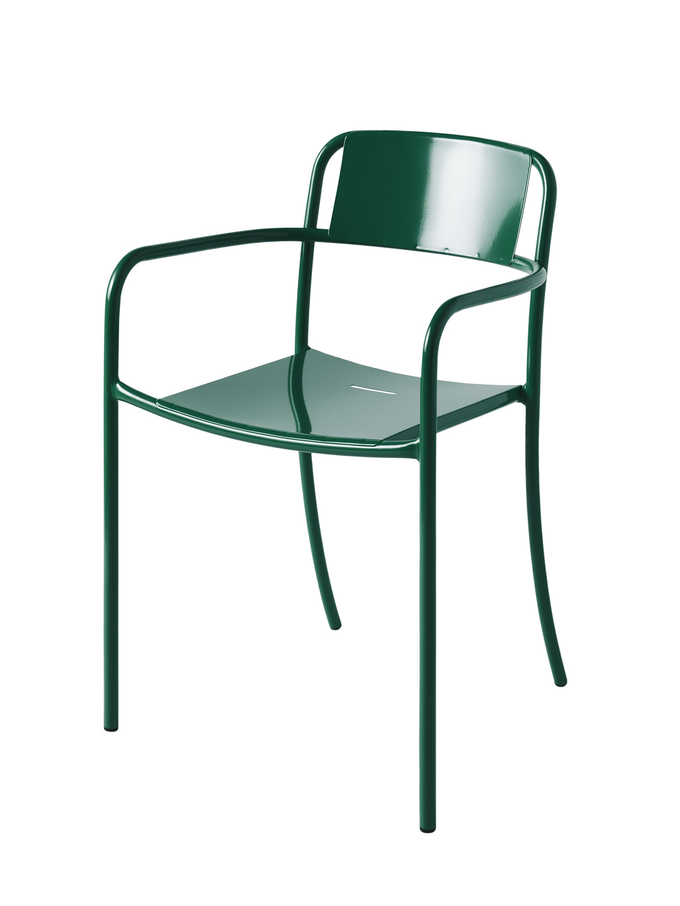 Садовый стул из нержавеющей стали с подлокотниками Tolix ARCH-00044024 - Вид №5