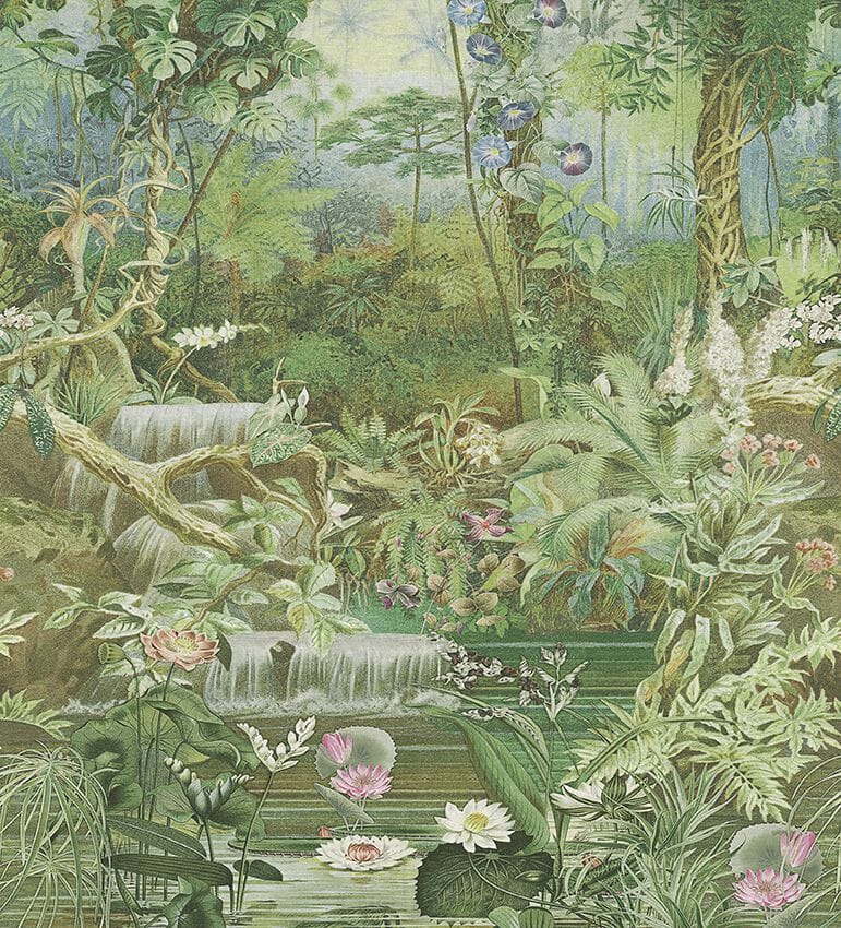 Обои с цветочными мотивами Jannelli&Volpi СП 201 MURALS DECOR ARCH-00087723 - Вид №8