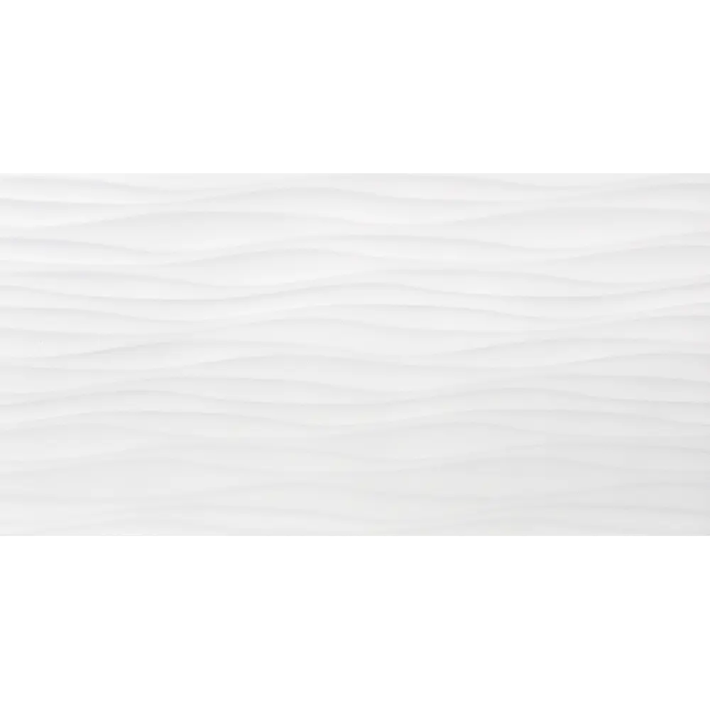 Плитка настенная Kerama Marazzi Фрост 3D 29.5x59.5 см 1.08 м² цвет белый матовый Белая Плитка STLM-2143110 - Вид №1