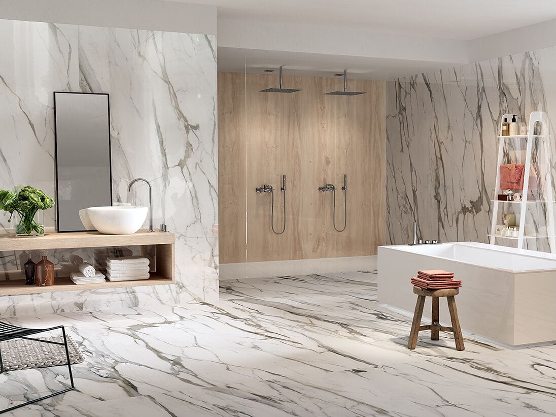 Пол / керамогранит с мраморным эффектом CERAMICA FONDOVALLE Infinito 2.0 ARCH-00010668