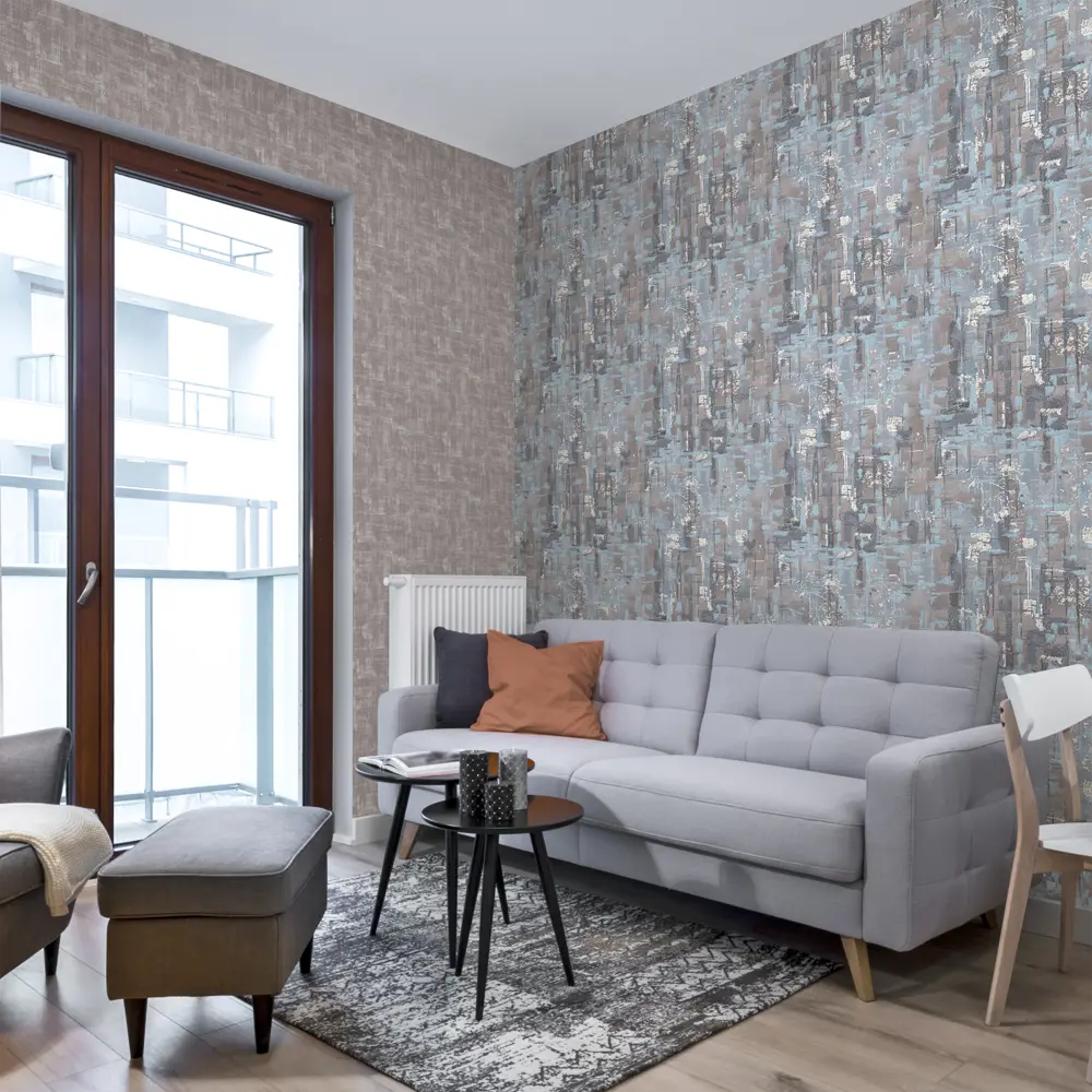 Обои флизелиновые Ateliero Artist коричневые 1.06 м 989654 STLM-2159349 - Вид №3