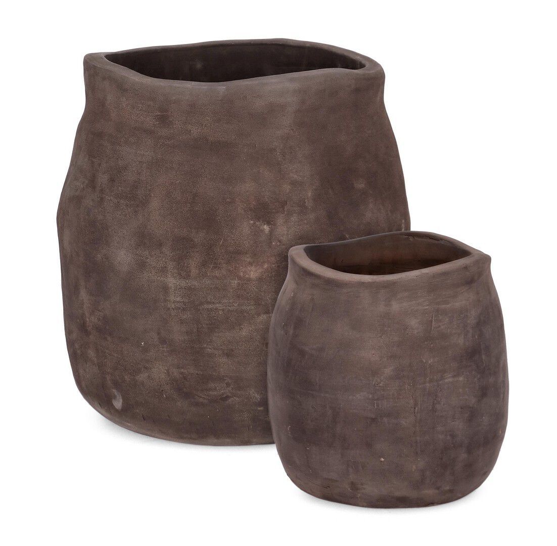 Набор Горшков ручной работы из терракоты BIZZOTTO Minh ARCH-00039873 - Вид №4