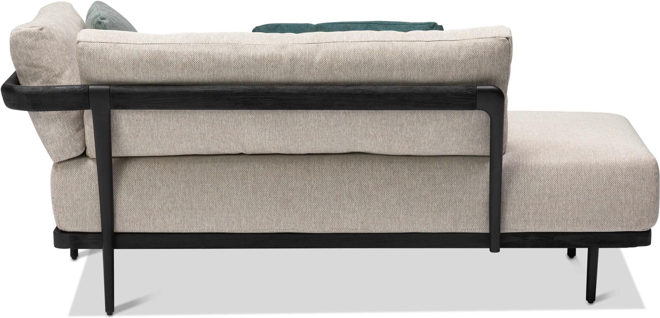 MNST272 Двустороннее сиденье в левом углу лава teak nero Manutti Flex - Вид №3