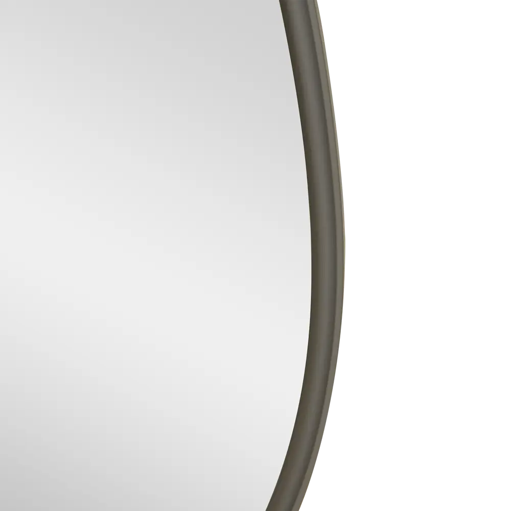 Зеркало для ванной Omega Glass Агат 80x83 см цвет серый STLM-2030793 - Вид №1