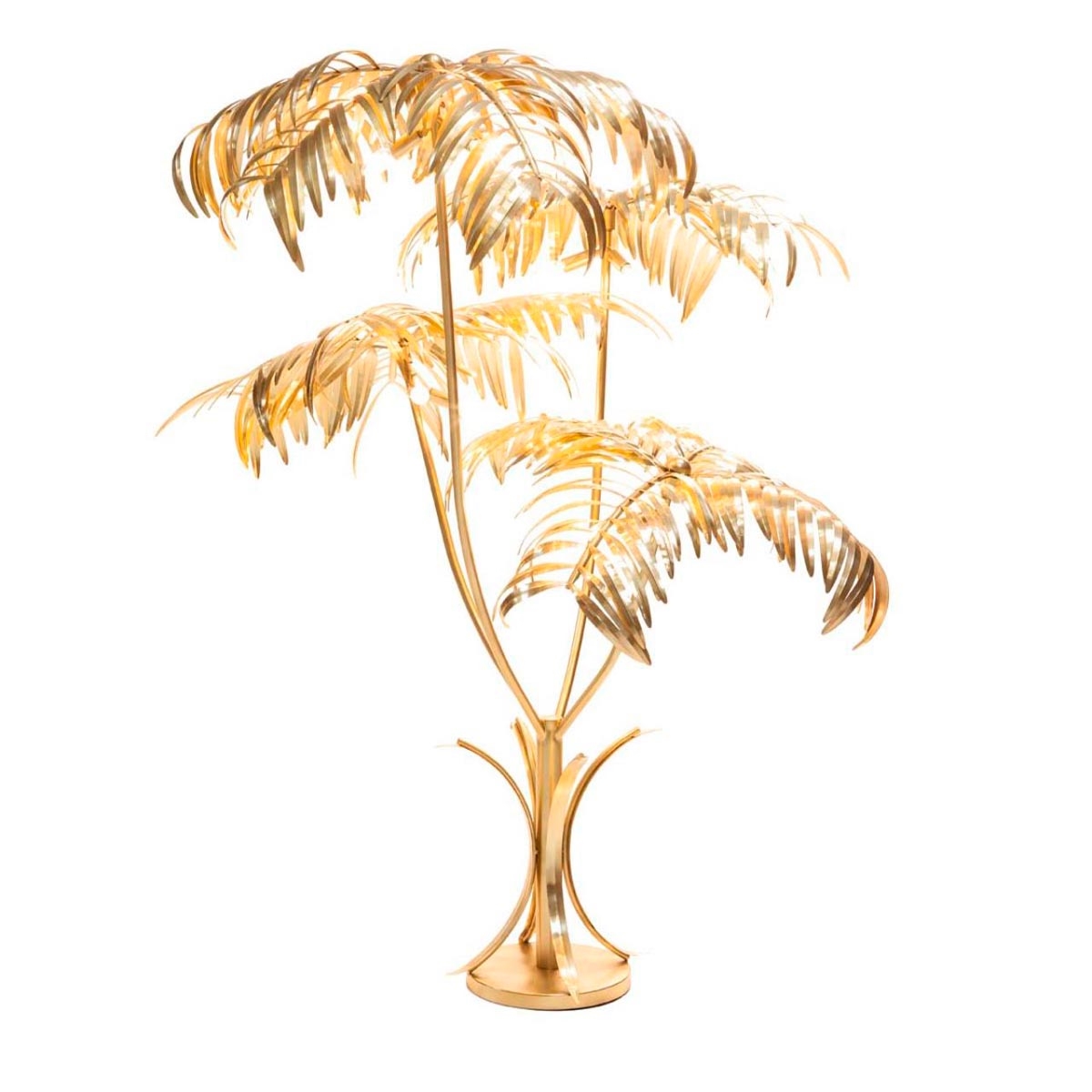 500249-02 ABHIKA НАПОЛЬНЫЙ ЛАМПА KENZIA X4 H175 SILVER  - Вид №1