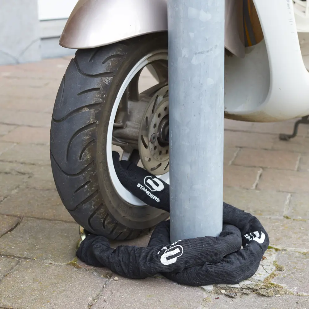 Цепь противоугонная Standers 10 мм 100 см, сталь с текстильным покрытием STLM-2108584 - Вид №3