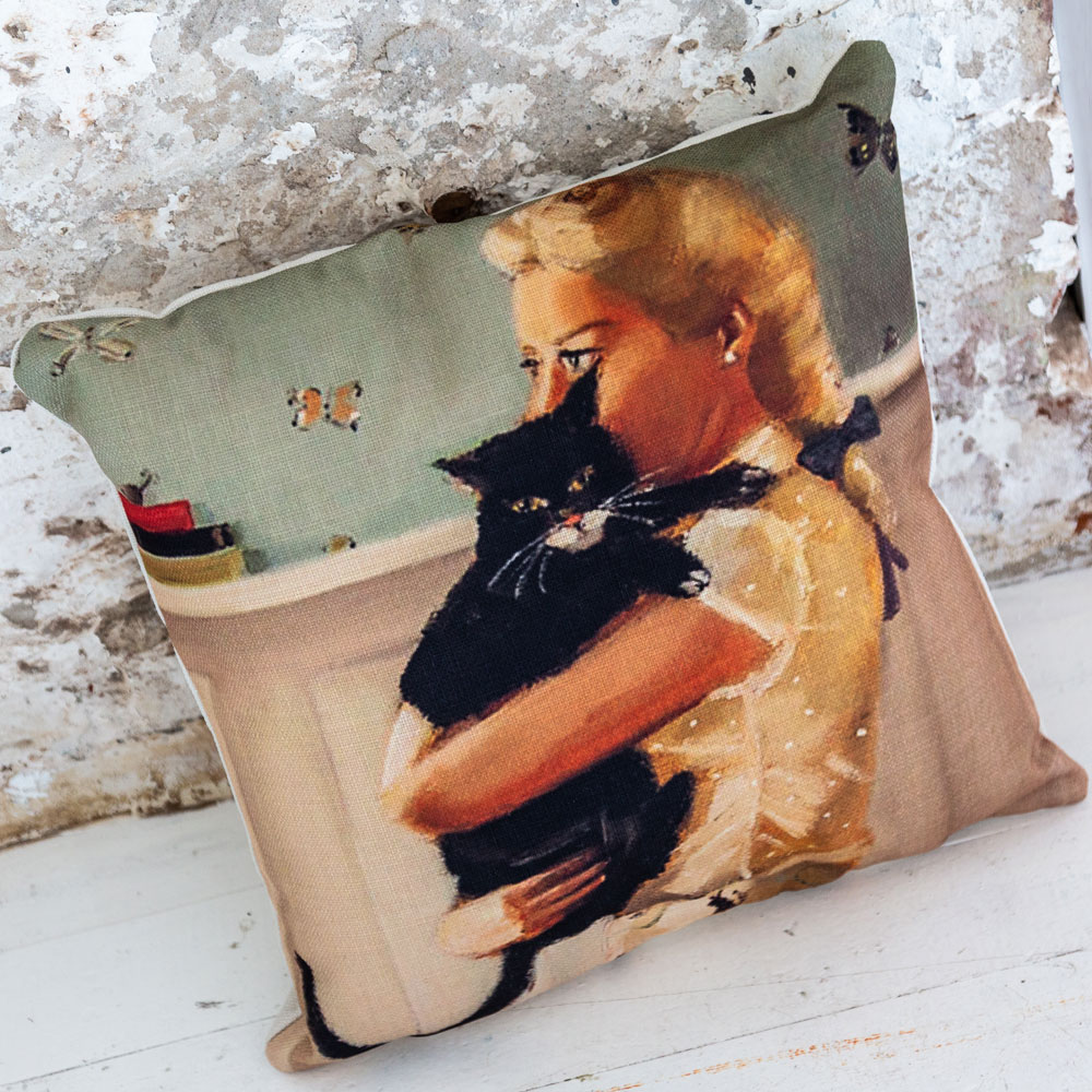 524396689 Арт-подушка «Кошки-мышки» Object Desire  - Вид №1