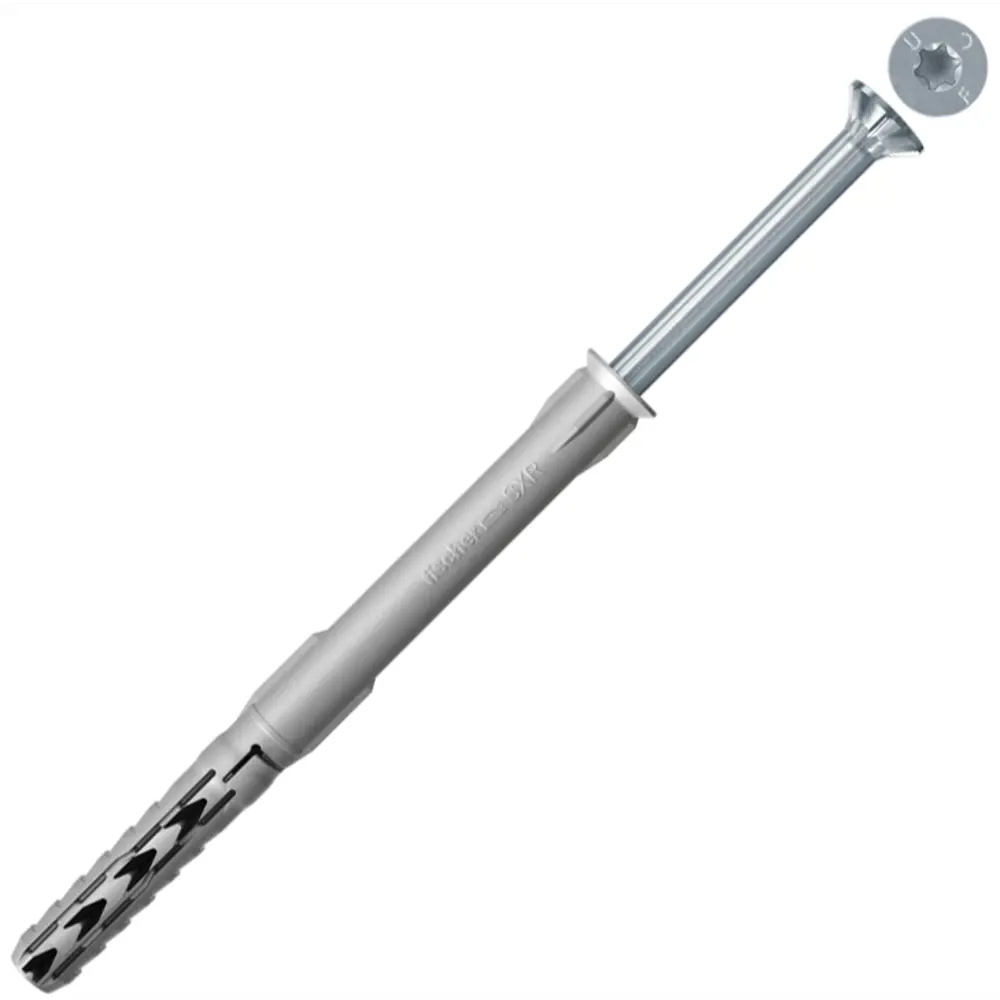 Дюбель фасад.SXR 8X100T шур.потай(50шт) 82150247 STLM-2161972 FISCHER 